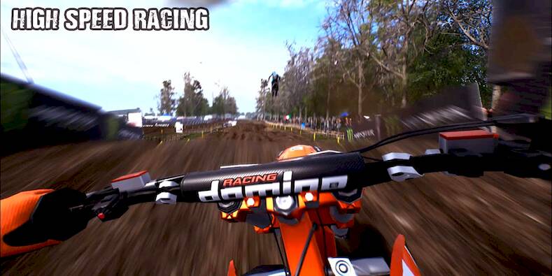 Скачать взломанную KTM MX Dirt Bikes Unleashed 3D [Много монет] MOD apk на Андроид
