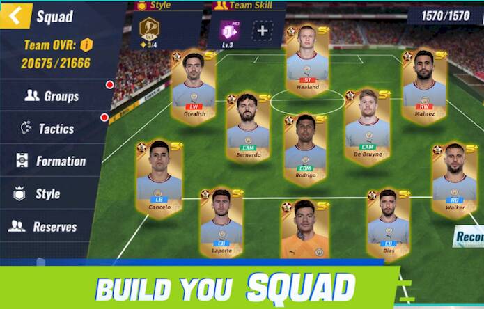 Скачать взломанную Dream Star League Soccer Cup [Много монет] MOD apk на Андроид
