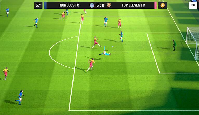 Скачать взломанную Dream Star League Soccer Cup [Много монет] MOD apk на Андроид