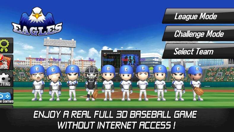Скачать взломанную Baseball Star [Много денег] MOD apk на Андроид