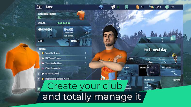 Скачать взломанную Live Cycling Manager 2023 [Бесплатные покупки] MOD apk на Андроид