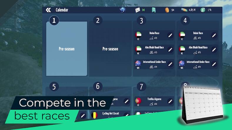 Скачать взломанную Live Cycling Manager 2023 [Бесплатные покупки] MOD apk на Андроид