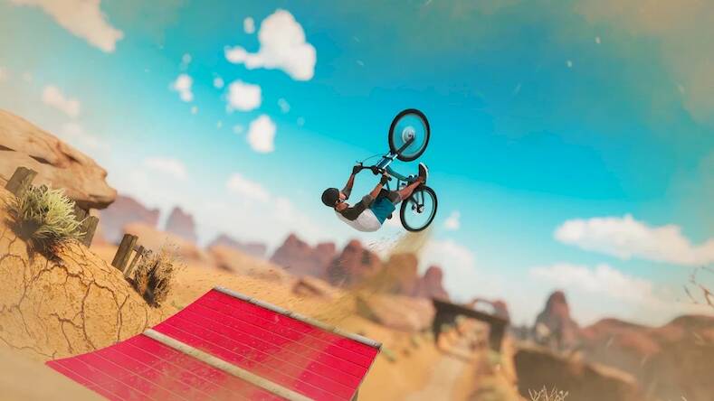 Скачать взломанную Велосипедные игры BMX [Мод меню] MOD apk на Андроид