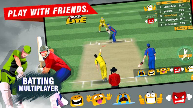 Скачать взломанную World Cricket Championship [Бесплатные покупки] MOD apk на Андроид