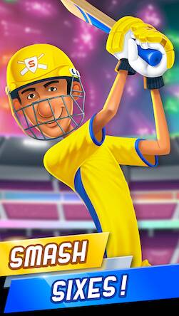 Скачать взломанную Stick Cricket Super League [Много монет] MOD apk на Андроид