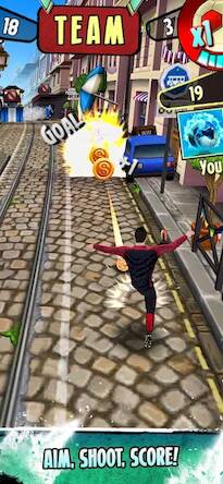 Скачать взломанную Cristiano Ronaldo: Kick'n'Run [Много монет] MOD apk на Андроид