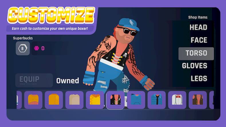 Скачать взломанную Super Boxing Championship! [Много монет] MOD apk на Андроид