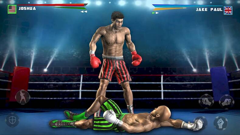 Скачать взломанную Реальный турнир по боксу [Бесплатные покупки] MOD apk на Андроид