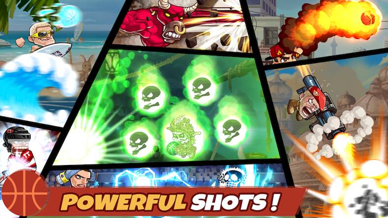 Скачать взломанную Head Basketball [Бесплатные покупки] MOD apk на Андроид