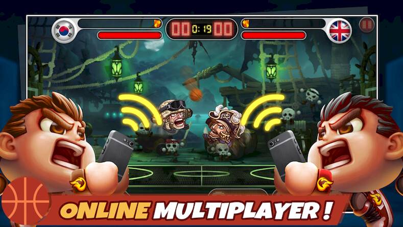 Скачать взломанную Head Basketball [Бесплатные покупки] MOD apk на Андроид