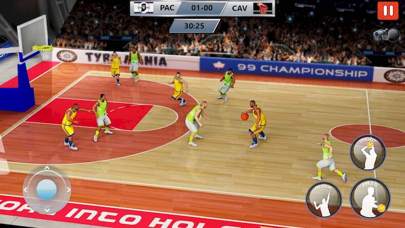 Скачать взломанную Basketball Games: Dunk & Hoops [Много монет] MOD apk на Андроид