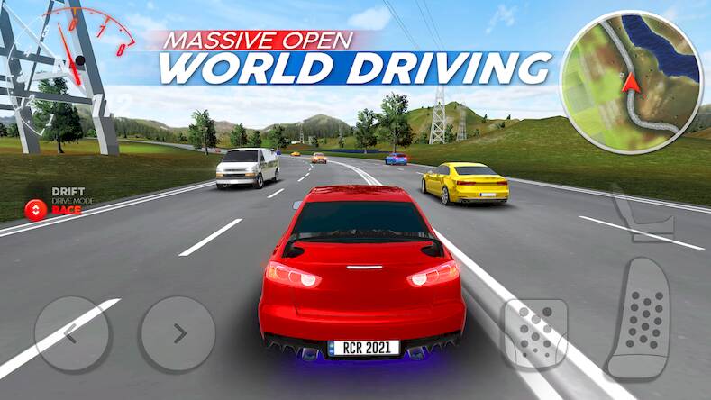 Скачать взломанную Drift Car Street Racing [Много монет] MOD apk на Андроид