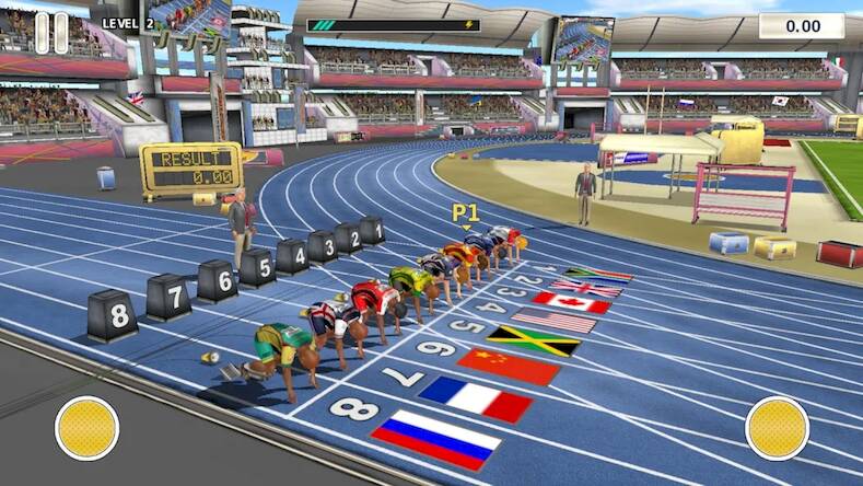 Скачать взломанную Athletics 3: летние виды спорт [Бесплатные покупки] MOD apk на Андроид