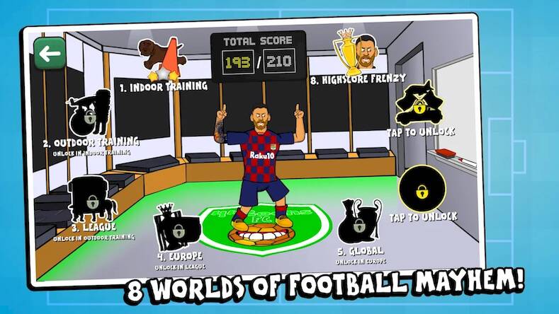 Скачать взломанную 442oons Football Shooter [Много денег] MOD apk на Андроид