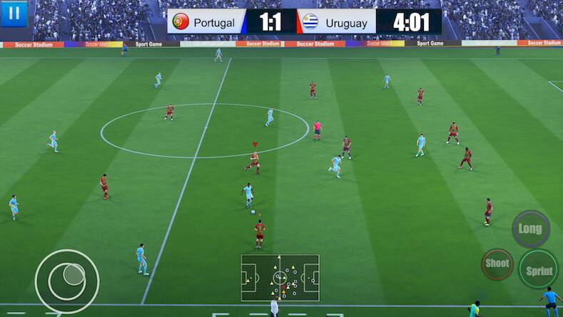 Скачать взломанную Football Soccer World Cup 2023 [Много денег] MOD apk на Андроид