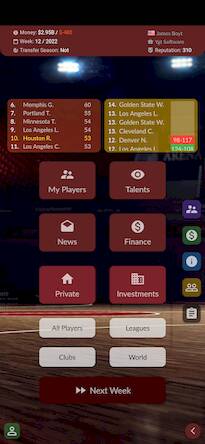 Скачать взломанную Basketball Agent [Много монет] MOD apk на Андроид