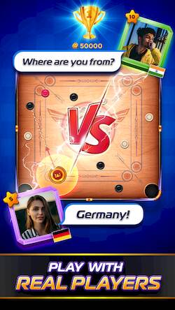 Скачать взломанную Carrom Superstar [Много денег] MOD apk на Андроид