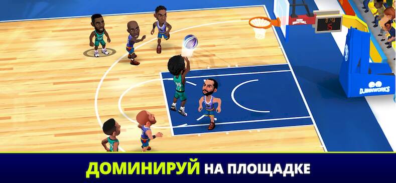 Скачать взломанную Mini Basketball [Много денег] MOD apk на Андроид