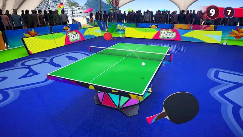 Скачать взломанную Ping Pong Fury [Мод меню] MOD apk на Андроид