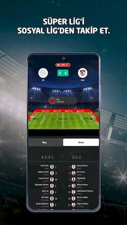 Скачать взломанную Sosyal Lig - Futbol Oyunu [Мод меню] MOD apk на Андроид