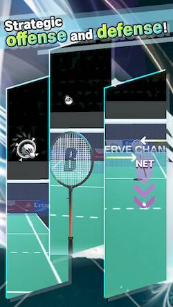 Скачать взломанную Badminton3D Real Badminton [Мод меню] MOD apk на Андроид