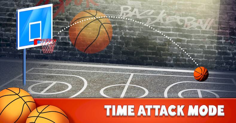 Скачать взломанную Basketball Shooting [Много денег] MOD apk на Андроид