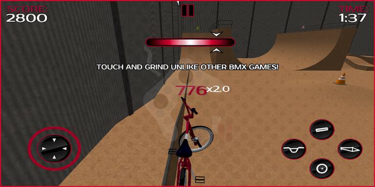 Скачать взломанную Ride BMX [Бесплатные покупки] MOD apk на Андроид