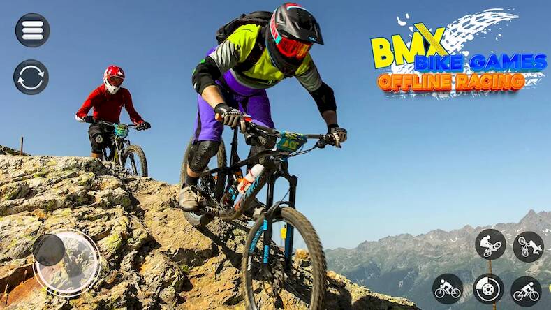 Скачать взломанную гонки велосипеде bmx оффлайн [Много монет] MOD apk на Андроид