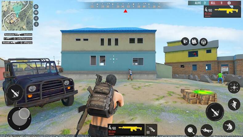 Скачать взломанную Modern Commando Strike Mission [Много монет] MOD apk на Андроид