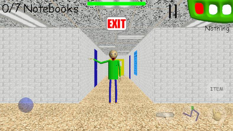 Скачать взломанную Baldi's Basics Classic [Мод меню] MOD apk на Андроид