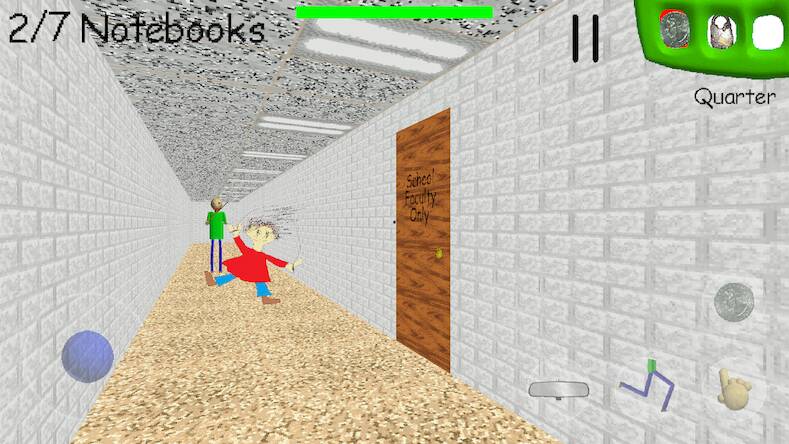 Скачать взломанную Baldi's Basics Classic [Мод меню] MOD apk на Андроид