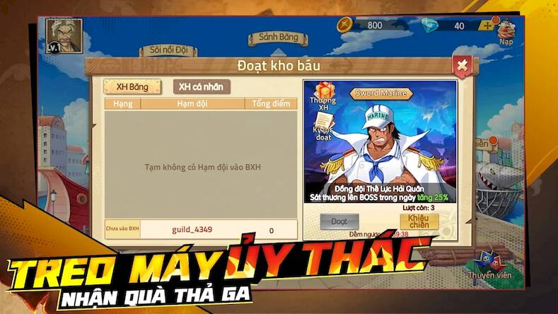Скачать взломанную Kho Báu Truyền Thuyết [Много денег] MOD apk на Андроид