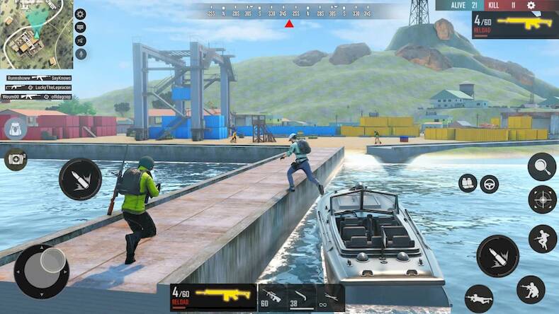 Скачать взломанную FPS Commando Strike 3D [Бесплатные покупки] MOD apk на Андроид