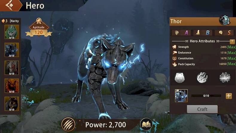 Скачать взломанную Wolf Game: Wild Animal Wars [Бесплатные покупки] MOD apk на Андроид