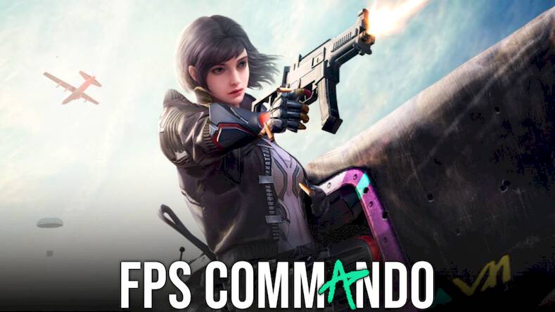 Скачать взломанную FPS Commando Shooter Games [Много монет] MOD apk на Андроид