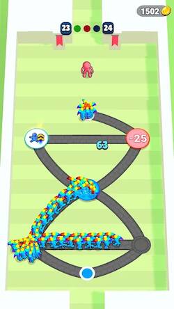 Скачать взломанную Stickman Path [Много монет] MOD apk на Андроид