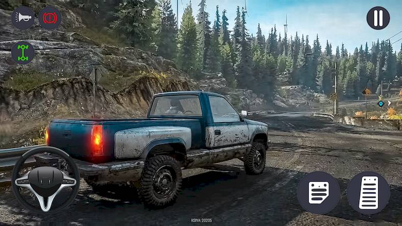 Скачать взломанную 4x4 Jeep Offroad Car Driving [Много монет] MOD apk на Андроид