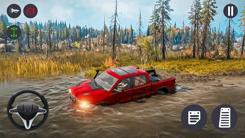 Скачать взломанную 4x4 Jeep Offroad Car Driving [Много монет] MOD apk на Андроид