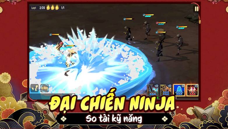 Скачать взломанную Nhẫn Giả Truyền Thuyết Mobile [Бесплатные покупки] MOD apk на Андроид