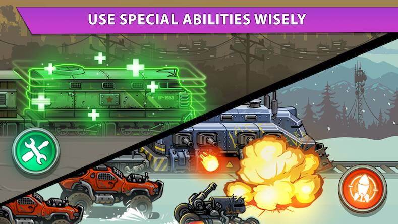 Скачать взломанную Rails of Fury: Train Defence [Бесплатные покупки] MOD apk на Андроид