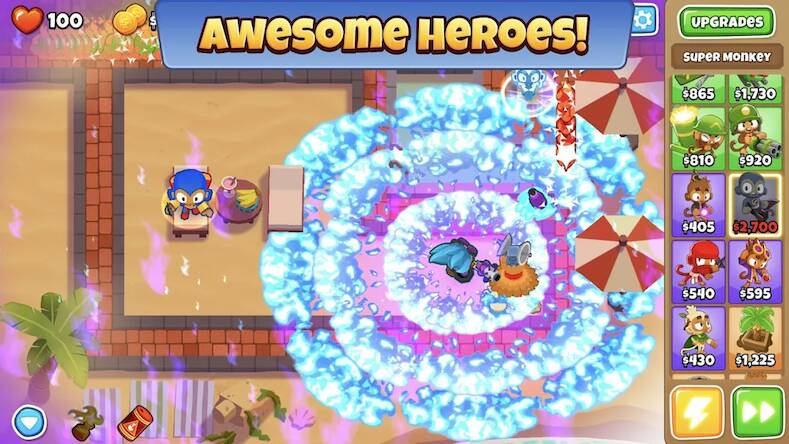 Скачать взломанную Bloons TD 6 NETFLIX [Много монет] MOD apk на Андроид