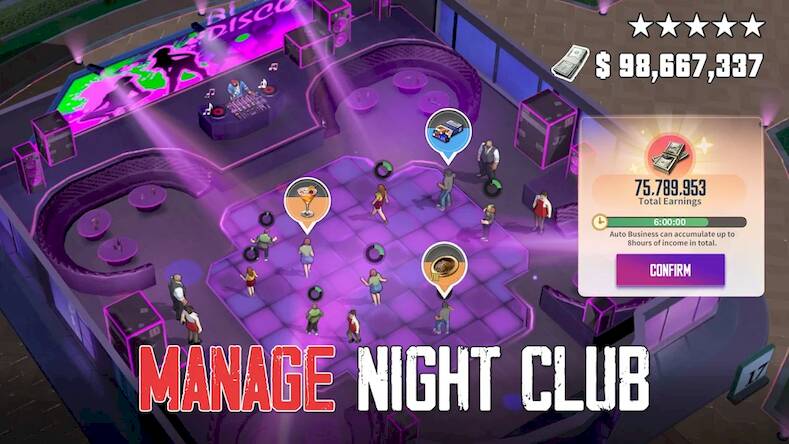 Скачать взломанную Vice Nation [Много денег] MOD apk на Андроид