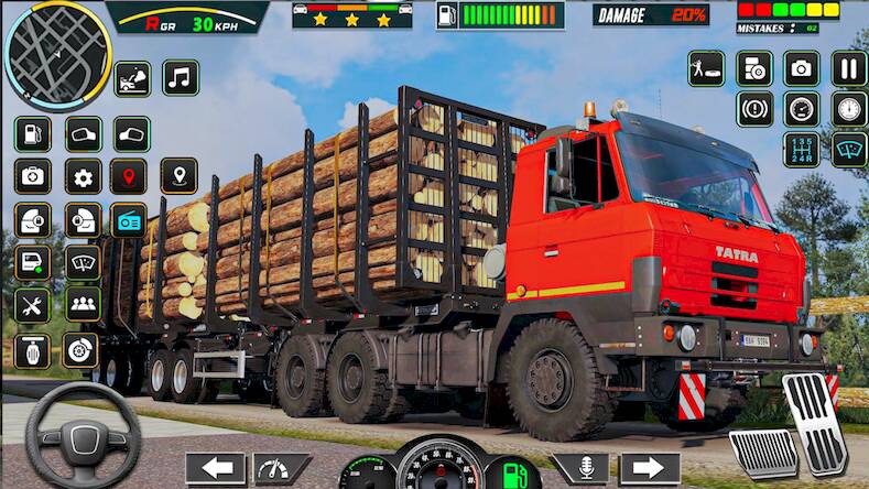Скачать взломанную Cidade Caminhão Jogos 3D [Много монет] MOD apk на Андроид