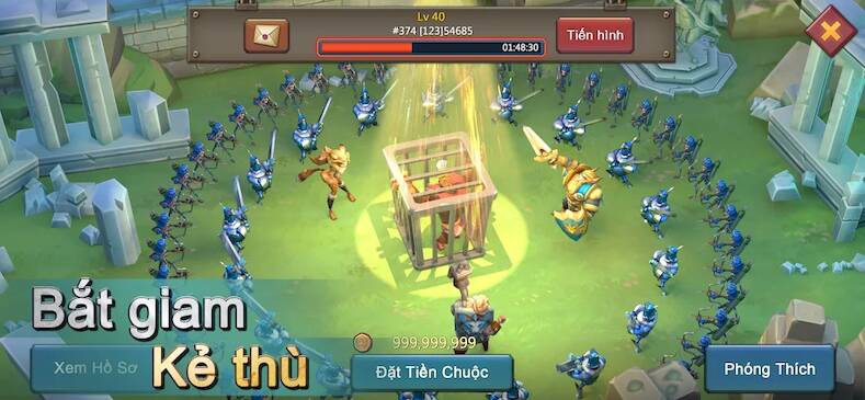 Скачать взломанную Lords Mobile - Gamota [Много монет] MOD apk на Андроид
