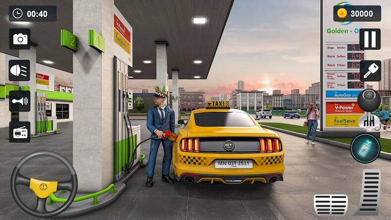 Скачать взломанную Offroad Taxi Driver: Cab Games [Много монет] MOD apk на Андроид