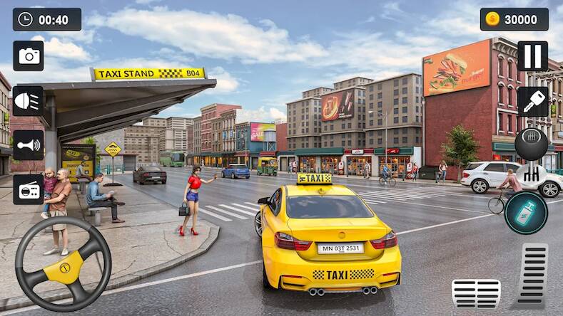 Скачать взломанную Offroad Taxi Driver: Cab Games [Много монет] MOD apk на Андроид
