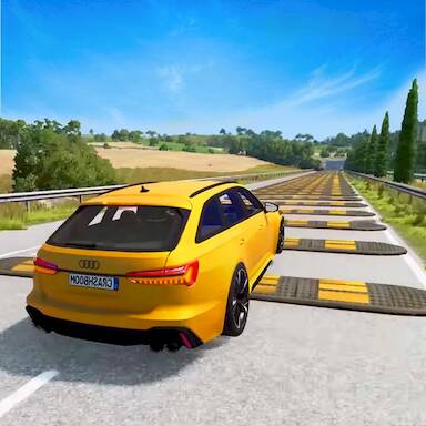 Скачать взломанную Beam Drive Road Crash 3D Games [Много монет] MOD apk на Андроид