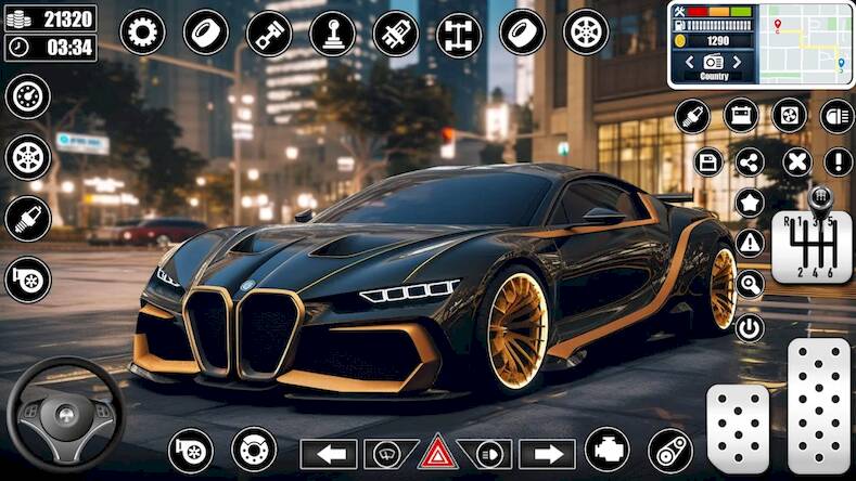 Скачать взломанную Real Car Driving School Games [Много денег] MOD apk на Андроид