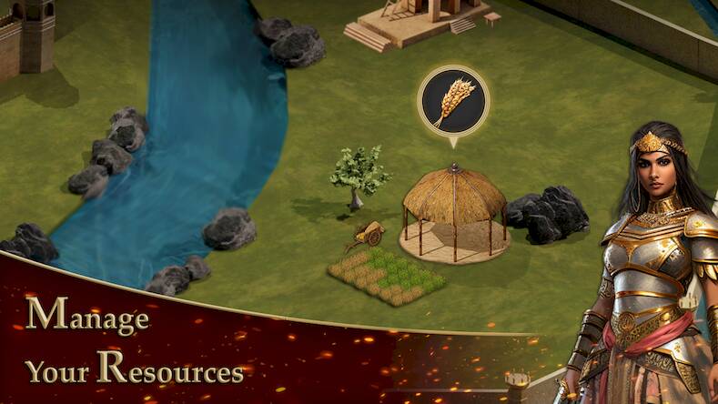 Скачать взломанную Asva : A War Strategy game [Бесплатные покупки] MOD apk на Андроид