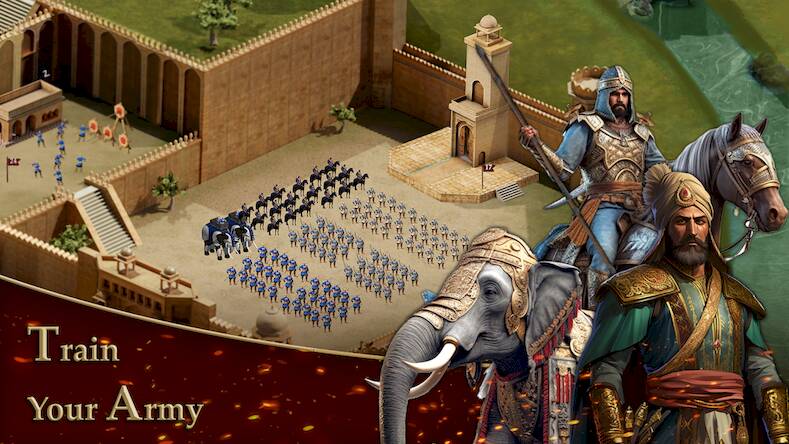 Скачать взломанную Asva : A War Strategy game [Бесплатные покупки] MOD apk на Андроид